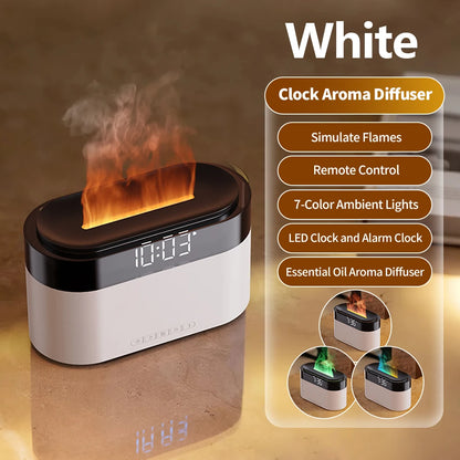 Remote Alarm Clock Aroma Diffuser