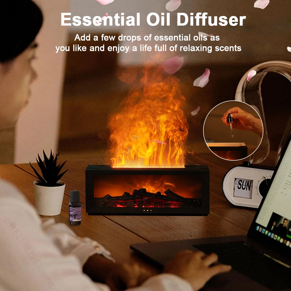 Flame LED Aroma Diffuser