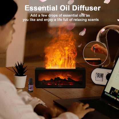 Flame LED Aroma Diffuser