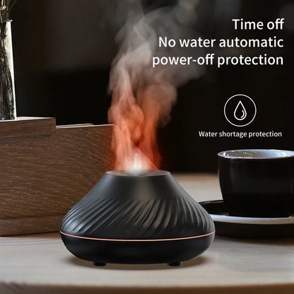 Portable USB Flame Humidifier