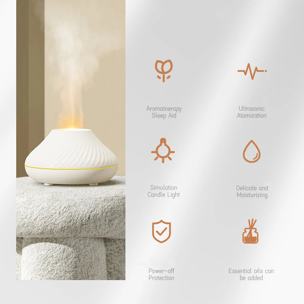 Volcanic Flame Aroma Diffuser