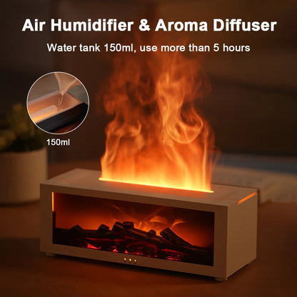 Flame LED Aroma Diffuser
