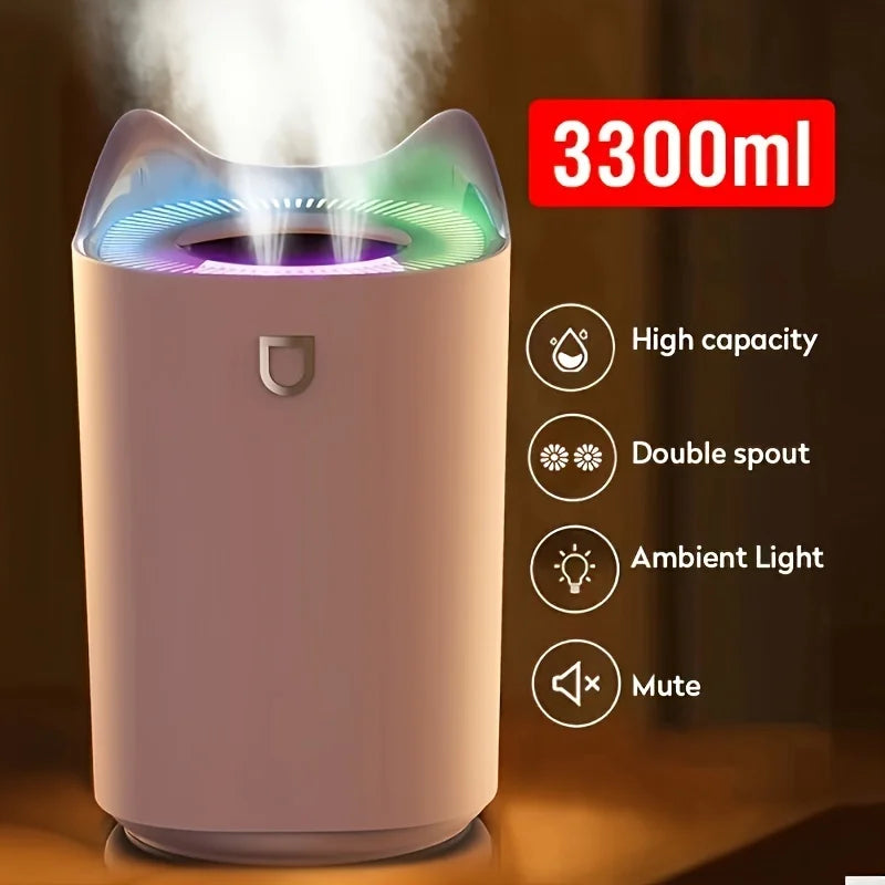 3.3L LED Ultrasonic Humidifier