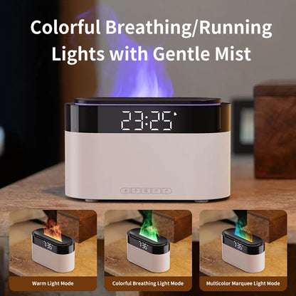 Remote Alarm Clock Aroma Diffuser