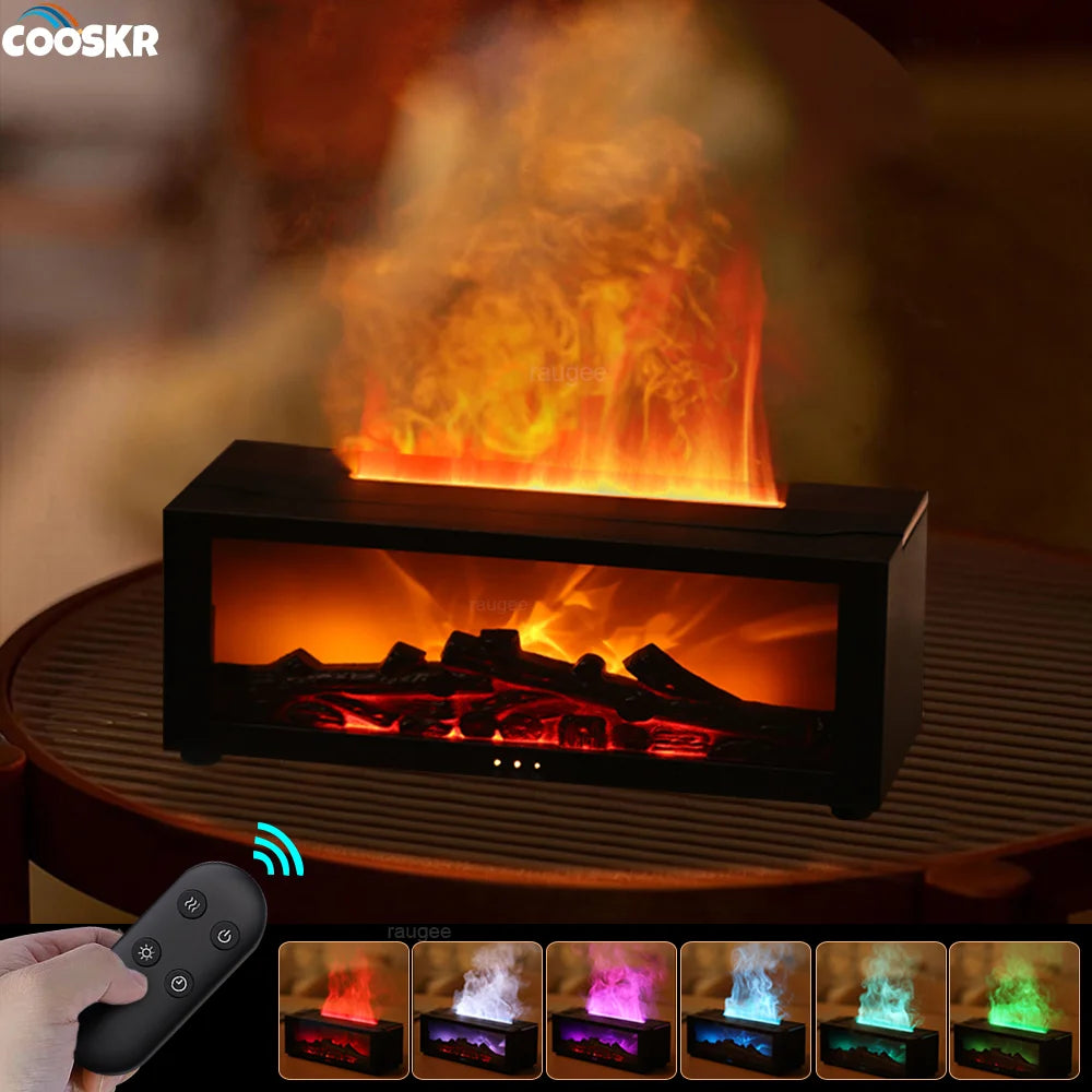 Flame LED Aroma Diffuser
