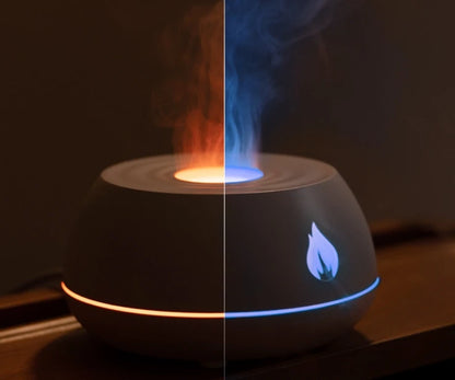 Portable USB Flame Humidifier