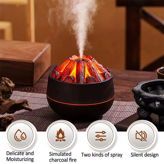 Charcoal Flame Humidifier