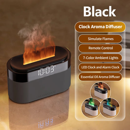 Remote Alarm Clock Aroma Diffuser